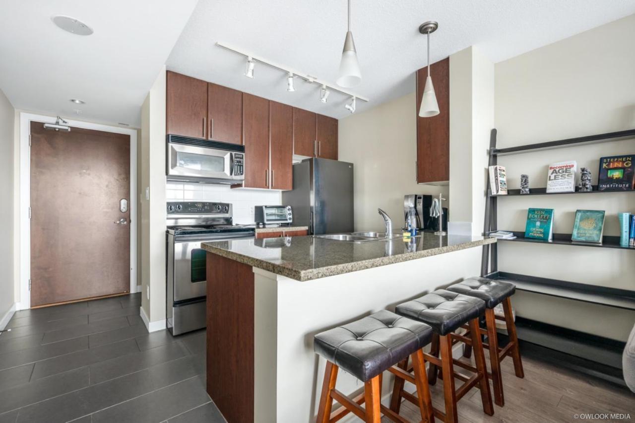 Explore Vancouver Downtown From Luxury 1 Bed/Bath Ngoại thất bức ảnh